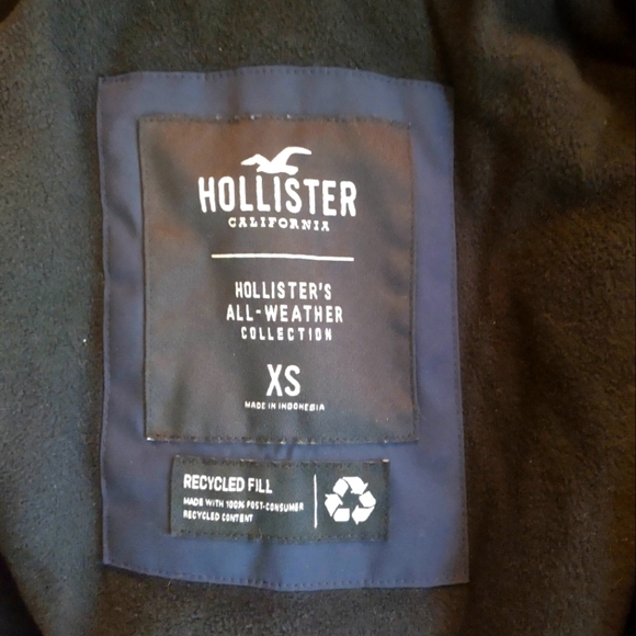 Men's XS Hollister Winter Jacket - Picture 2 of 3